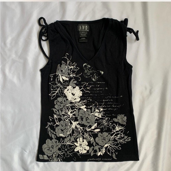 New Woman Design Tops - Y2k Graphic Tank Top